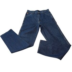 Twenty X Mens Dark Wash Denim Carpenter Jeans Size 33x30